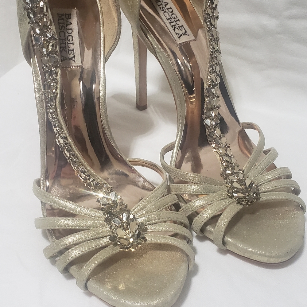 Badgley Mischka Emma Evening Shoe 10M